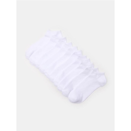 Sinsay - Skarpetki stopki 10 pack - biały ze sklepu Sinsay w kategorii Skarpetki męskie - zdjęcie 185042988