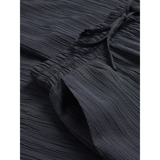 Reserved - Strukturalne spodnie - ciemnoszary Reserved XXL Reserved