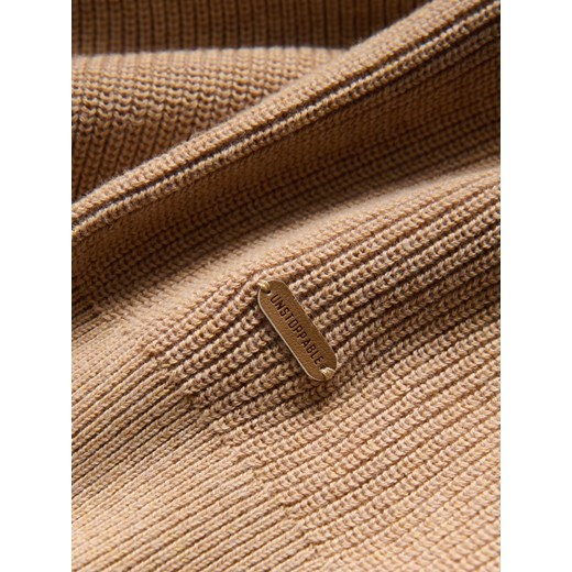 Reserved - Strukturalny sweter - brązowy Reserved 158 (12 lat) Reserved