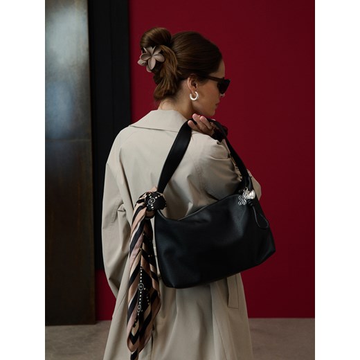 Sinsay - Klamra do włosów w kształcie kwiata - brązowy Sinsay One Size Sinsay