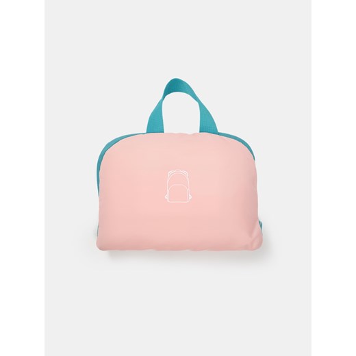 Sinsay - Lekki składany plecak w małą torebkę - beżowy Sinsay One Size Sinsay