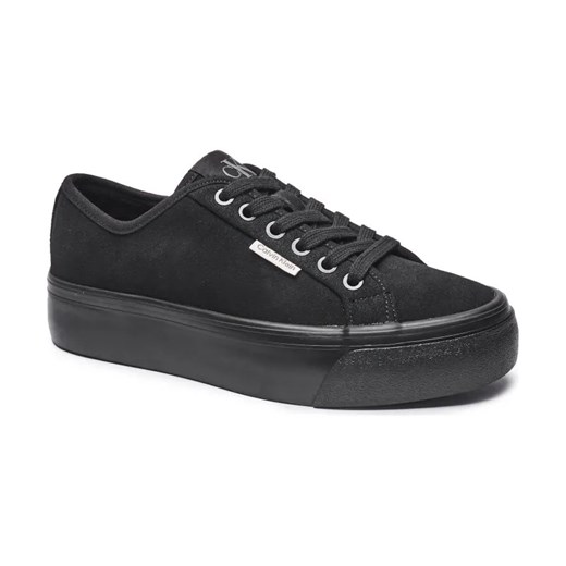 Calvin Klein Skórzane tenisówki VULC | z dodatkiem wełny ze sklepu Gomez Fashion Store w kategorii Trampki damskie - zdjęcie 185045725