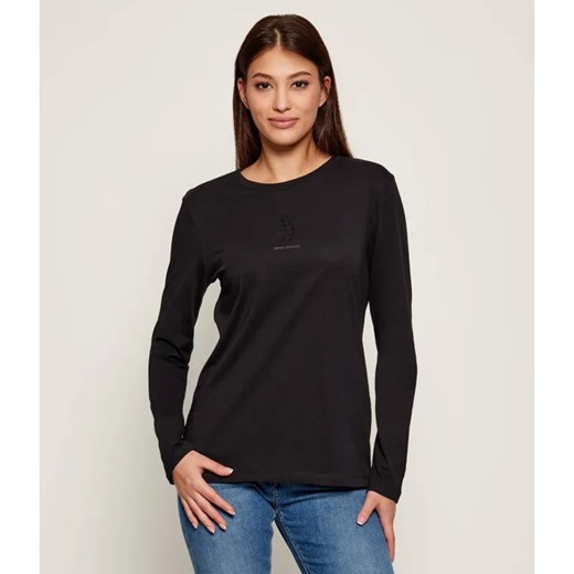 Armani Exchange Bluzka | Regular Fit ze sklepu Gomez Fashion Store w kategorii Bluzki damskie - zdjęcie 185045859