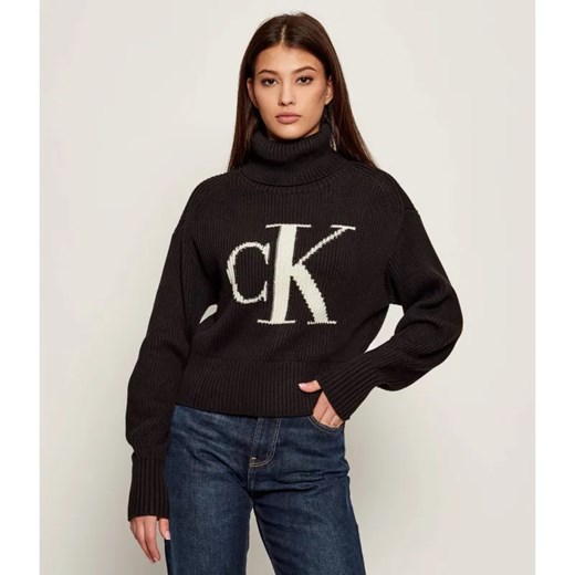Calvin Klein Jeans Golf | Loose fit ze sklepu Gomez Fashion Store w kategorii Swetry damskie - zdjęcie 185047108