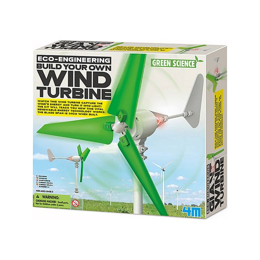 4M Zestaw budowlany &quot;Eco-Engineering - Wind Turbine&quot; - 8+ ze sklepu Limango Polska w kategorii Zabawki - zdjęcie 185047999
