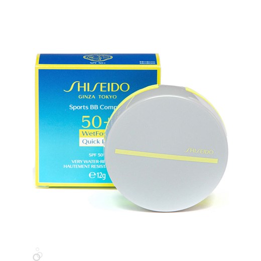 Shiseido Puder &quot;Sports BB Compact LSF 50 - Medium&quot; - 12 g ze sklepu Limango Polska w kategorii Pudry do twarzy - zdjęcie 185048008