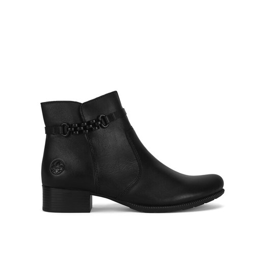 Botki Rieker 78676-00 Czarny Rieker 37 eobuwie.pl