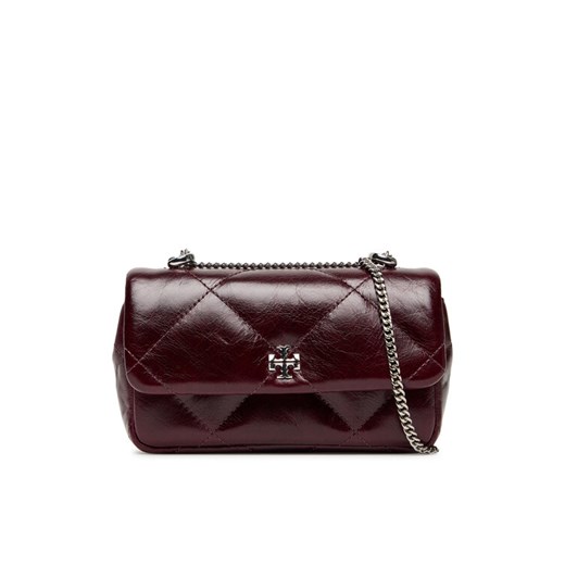 Torebka Tory Burch 169327 Bordowy ze sklepu eobuwie.pl w kategorii Kopertówki - zdjęcie 185050976