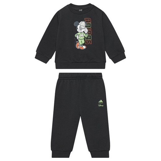 adidas Dres Disney Mickey Mouse JY3471 Czarny Regular Fit ze sklepu MODIVO w kategorii Komplety niemowlęce - zdjęcie 185051309