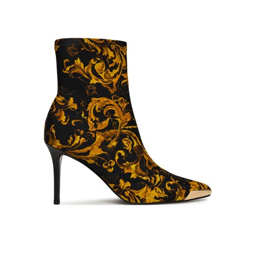 Versace Jeans Couture Botki 79VA3S51 Czarny ze sklepu MODIVO w kategorii Botki - zdjęcie 185051337