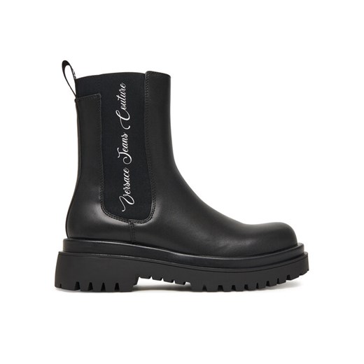 Versace Jeans Couture Sztyblety 79VA3S60 Czarny ze sklepu MODIVO w kategorii Botki - zdjęcie 185051346