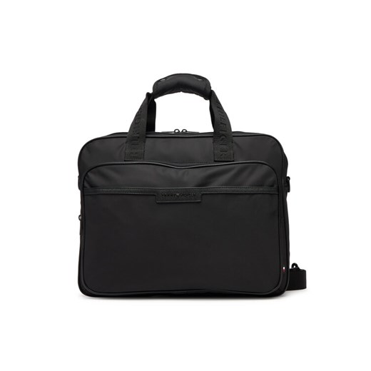 Tommy Hilfiger Torba na laptopa Th Repreve Computer Bag AM0AM13466 Czarny ze sklepu MODIVO w kategorii Torby na laptopa - zdjęcie 185051429