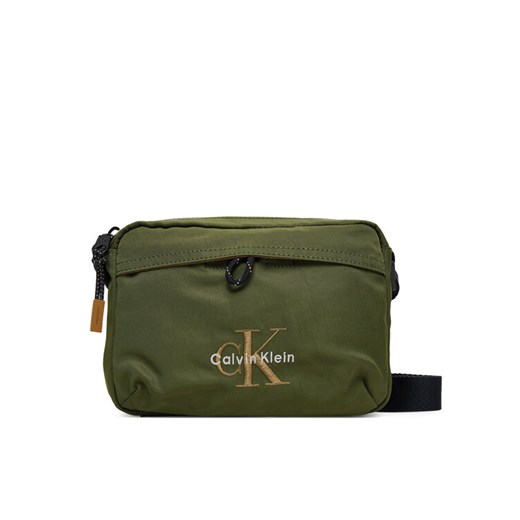 Calvin Klein Saszetka Bold Camera Bag LV04D3117G Zielony ze sklepu MODIVO w kategorii Torby męskie - zdjęcie 185051445