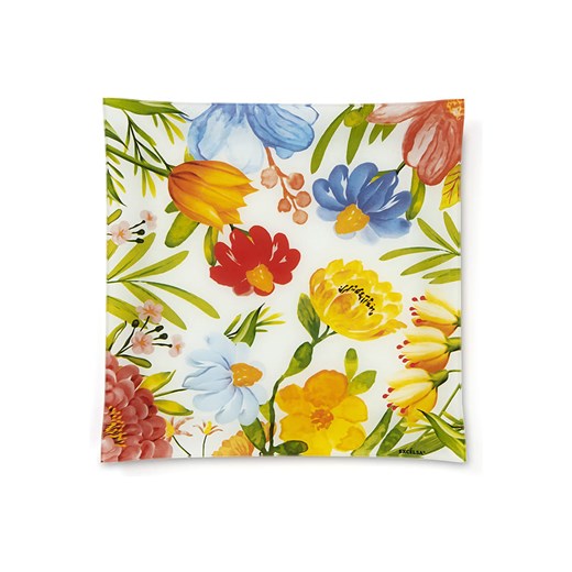 Trendy Kitchen by EXCÉLSA Półmisek &quot;Blooming&quot; ze wzorem - 30 x 30 cm ze sklepu Limango Polska w kategorii Misy i tace dekoracyjne - zdjęcie 185052795