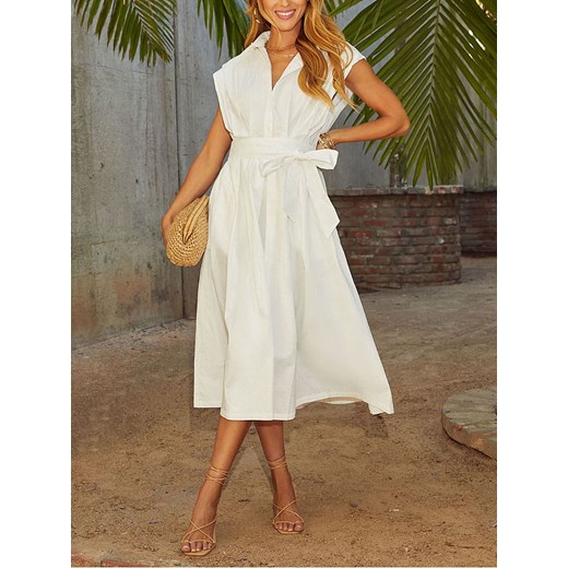 LA Angels Sukienka w kolorze białym ze sklepu Limango Polska w kategorii Sukienki - zdjęcie 185052998