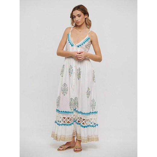BLE Sukienka w kolorze biało-błękitnym ze sklepu Limango Polska w kategorii Sukienki - zdjęcie 185053165