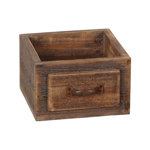 POSIWIO Skrzynia w kolorze brązowym - 20 x 12 x 19 cm ze sklepu Limango Polska w kategorii Pojemniki kuchenne - zdjęcie 185053346