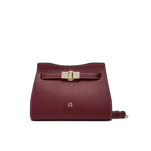 Torebka Aigner Farah S 132961 Bordowy ze sklepu eobuwie.pl w kategorii Listonoszki - zdjęcie 185053456