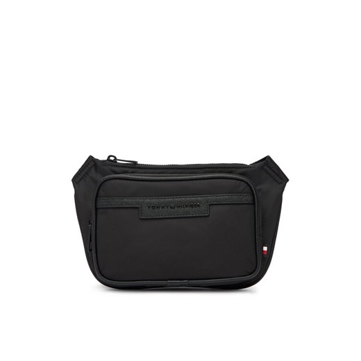 Saszetka nerka Tommy Hilfiger Th Repreve Bumbag AM0AM13467 Czarny ze sklepu eobuwie.pl w kategorii Torby męskie - zdjęcie 185053489