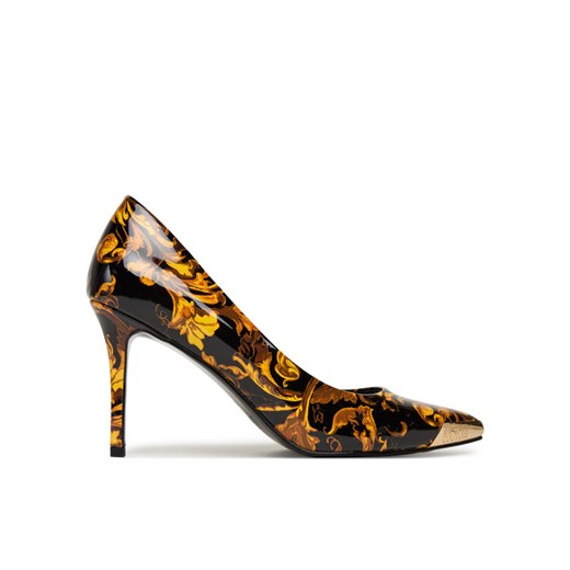 Szpilki Versace Jeans Couture 79VA3S50 ZS366 Czarny ze sklepu eobuwie.pl w kategorii Czółenka - zdjęcie 185053527