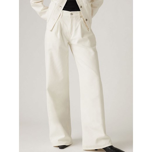 Levi&apos;s Dżinsy - Comfort fit - w kolorze kremowym W28/L32 wyprzedaż Limango Polska