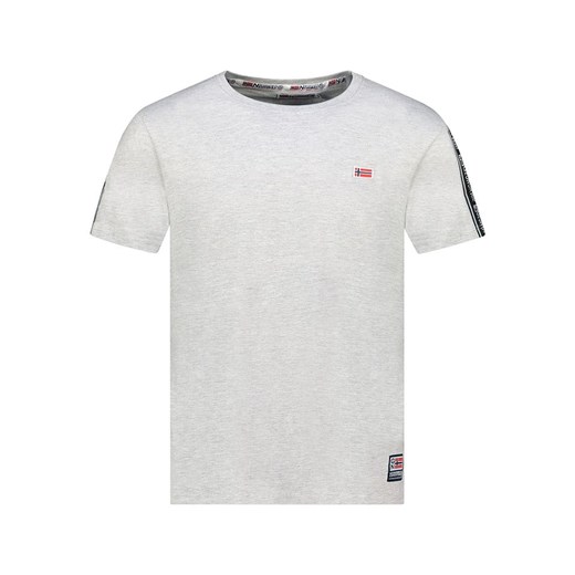 Geographical Norway Koszulka &quot;Javenger&quot; w kolorze szarym ze sklepu Limango Polska w kategorii T-shirty męskie - zdjęcie 185054705