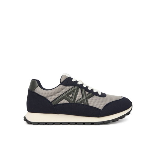 Sneakersy Armani Exchange XM001960 AF19388 MZ256 Szary ze sklepu eobuwie.pl w kategorii Buty sportowe męskie - zdjęcie 185054797