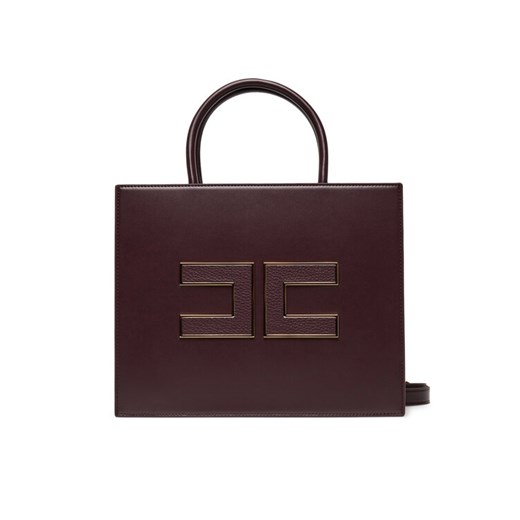 Torebka Elisabetta Franchi BS-32A-56E2-V420 Bordowy ze sklepu eobuwie.pl w kategorii Torby Shopper bag - zdjęcie 185054808