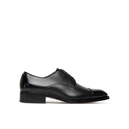 BOSS Półbuty Rill Derb 50544662 Czarny ze sklepu MODIVO w kategorii Buty eleganckie męskie - zdjęcie 185055038