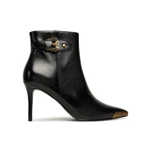 Botki Versace Jeans Couture 79VA3S57 Czarny ze sklepu eobuwie.pl w kategorii Botki - zdjęcie 185055917