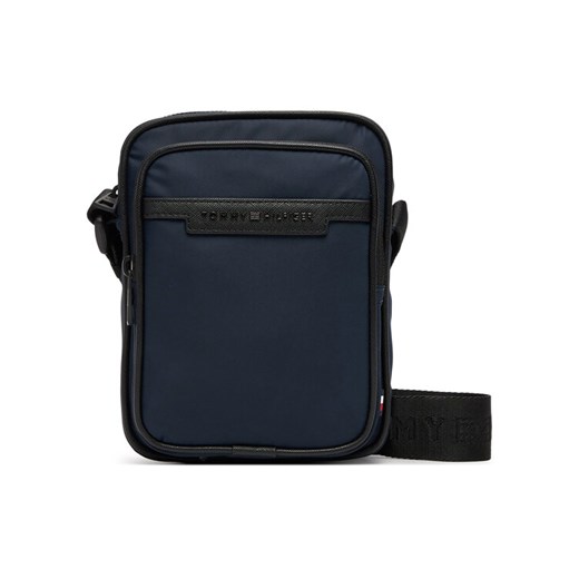 Saszetka Tommy Hilfiger Th Repreve Mini Reporter AM0AM13465 Granatowy ze sklepu eobuwie.pl w kategorii Saszetki - zdjęcie 185055929