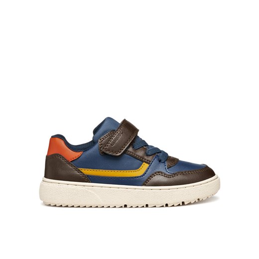 Sneakersy Geox J Theleven J56LDD 054FU C0947 S Brązowy ze sklepu eobuwie.pl w kategorii Buty sportowe dziecięce - zdjęcie 185055936
