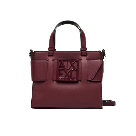 Torebka Armani Exchange 942690 0A874 UA343 Bordowy ze sklepu eobuwie.pl w kategorii Torby Shopper bag - zdjęcie 185055955