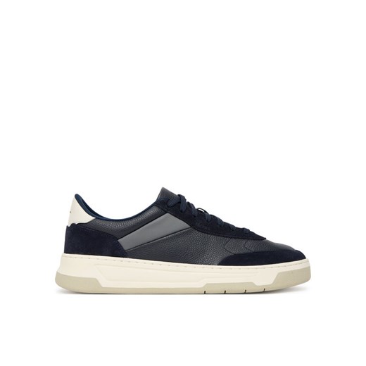 Sneakersy BOSS Baltimore 50548705 Niebieski ze sklepu eobuwie.pl w kategorii Buty sportowe męskie - zdjęcie 185055957