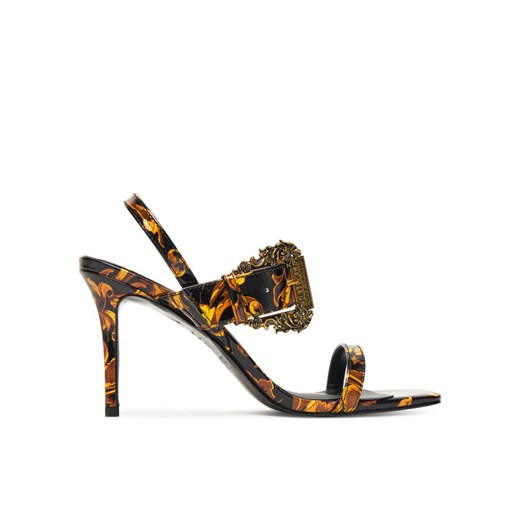 Sandały Versace Jeans Couture 79VA3S71 Czarny ze sklepu eobuwie.pl w kategorii Sandały damskie - zdjęcie 185055958