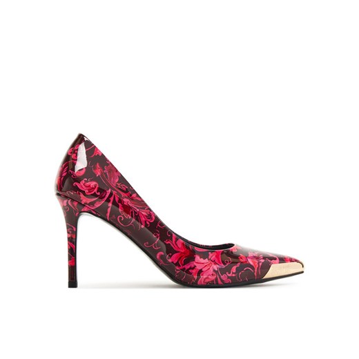 Szpilki Versace Jeans Couture 79VA3S50 ZS366 Bordowy ze sklepu eobuwie.pl w kategorii Czółenka - zdjęcie 185055968