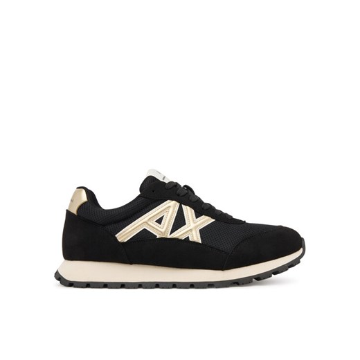 Sneakersy Armani Exchange XM001960 AF19388 MC077 Czarny ze sklepu eobuwie.pl w kategorii Buty sportowe męskie - zdjęcie 185055969