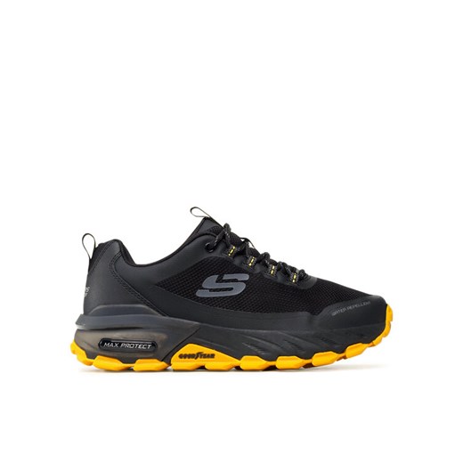 Skechers Sneakersy Liberated 237301/BKYL Czarny ze sklepu MODIVO w kategorii Buty trekkingowe męskie - zdjęcie 185056395