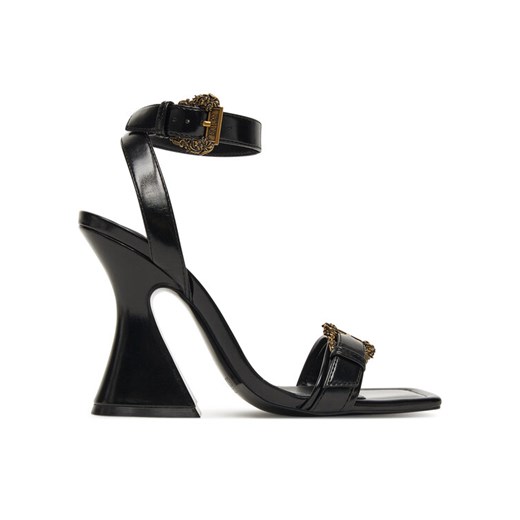 Versace Jeans Couture Sandały 79VA3S36 Czarny ze sklepu MODIVO w kategorii Sandały damskie - zdjęcie 185056416