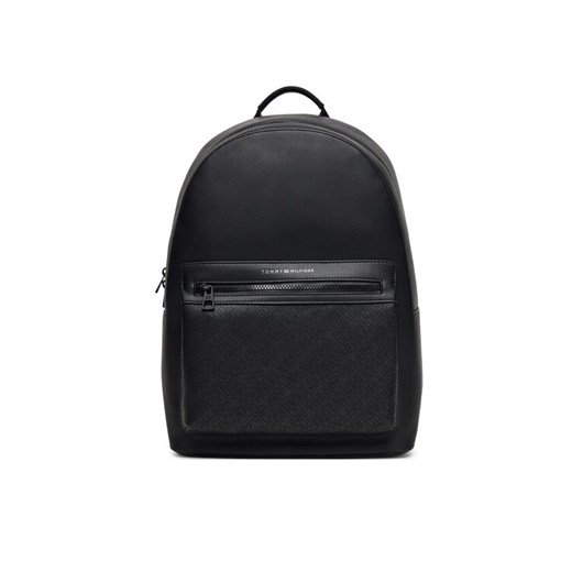 Tommy Hilfiger Plecak Th Monogram Backpack AM0AM13834 Czarny ze sklepu MODIVO w kategorii Plecaki - zdjęcie 185056425