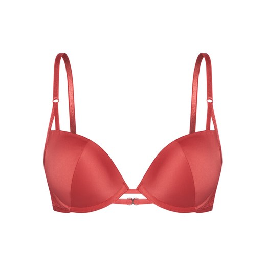 Triumph Biustonosz push-up Crazy Stupid Love 10222374 Koralowy ze sklepu MODIVO w kategorii Biustonosze - zdjęcie 185056429