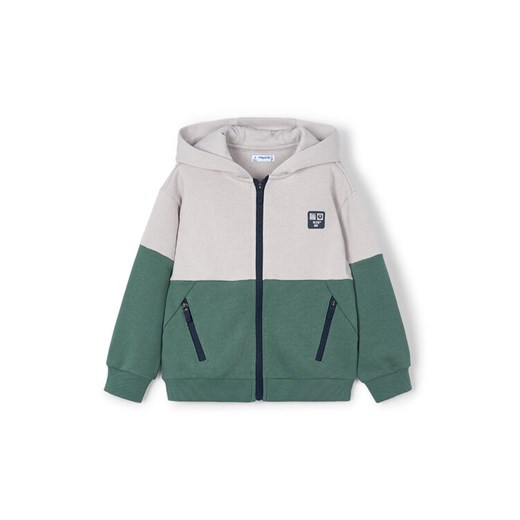 Mayoral Bluza 4426 Zielony Regular Fit ze sklepu MODIVO w kategorii Bluzy chłopięce - zdjęcie 185056547