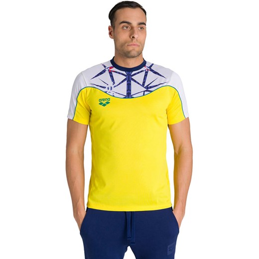 Arena Koszulka sportowa w kolorze żółtym ze sklepu Limango Polska w kategorii T-shirty męskie - zdjęcie 185057429