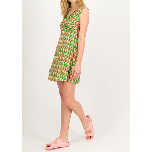 Blutsgeschwister Sukienka &quot;Hot Knot Petite&quot; w kolorze zielonym L promocyjna cena Limango Polska