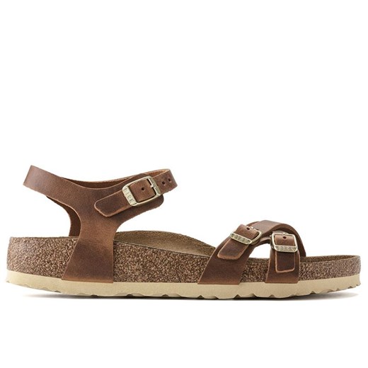 Sandały damskie Birkenstock Kumba 1021509 - brązowe ze sklepu streetstyle24.pl w kategorii Sandały damskie - zdjęcie 185057605
