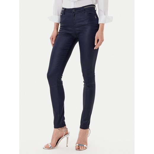 Morgan Jeansy 212-PALONA Granatowy Slim Fit ze sklepu MODIVO w kategorii Jeansy damskie - zdjęcie 185057636