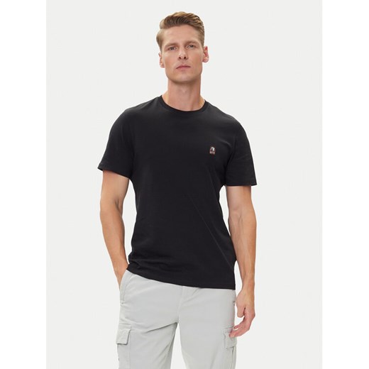 Parajumpers T-Shirt Patch 25WMPMTSEY29 Czarny Regular Fit ze sklepu MODIVO w kategorii T-shirty męskie - zdjęcie 185057637