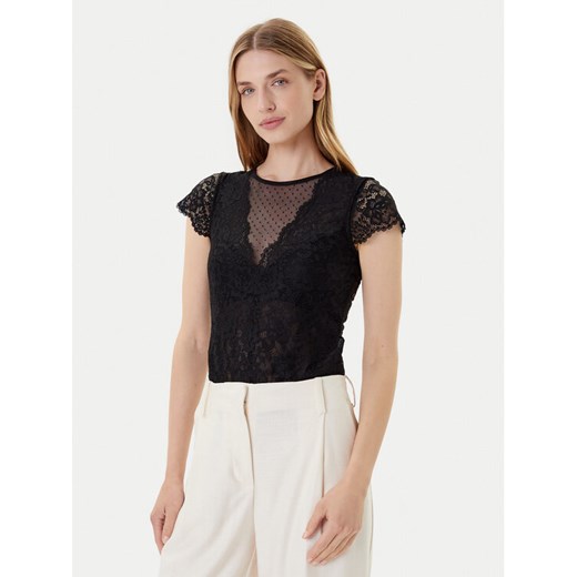 Morgan Body 201-DONAO.N Czarny Slim Fit ze sklepu MODIVO w kategorii Bluzki damskie - zdjęcie 185057686