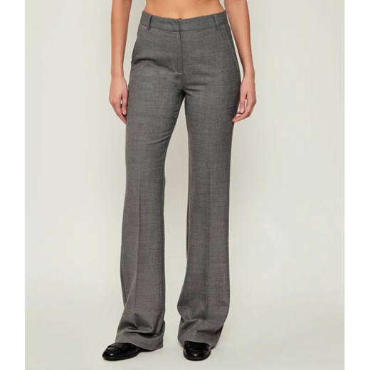 Marella Spodnie CRISMA | flare fit | z dodatkiem wełny ze sklepu Gomez Fashion Store w kategorii Spodnie damskie - zdjęcie 185058947