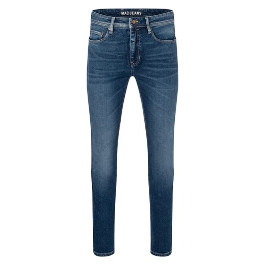 MAC Dżinsy - Slim fit - w kolorze niebieskim ze sklepu Limango Polska w kategorii Jeansy męskie - zdjęcie 185059177